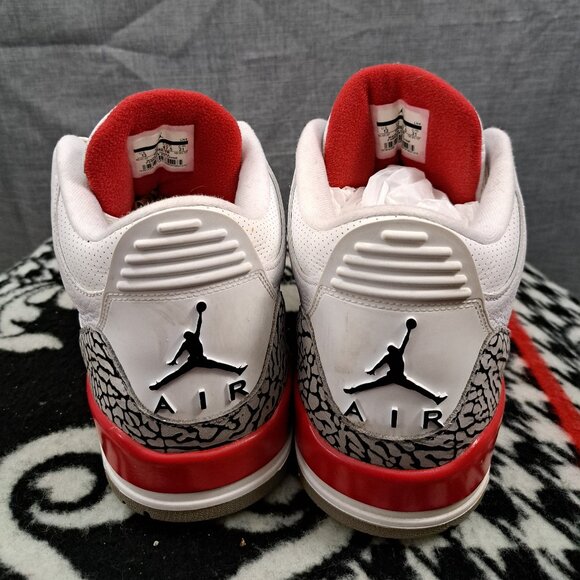 %Size 13 Men Nike Air Jordan 3 Retro Hall of Fame AJ21 main image 6